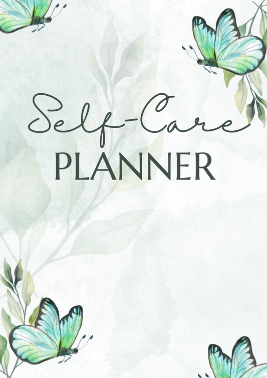 Self-Care Planner from Blooming Lilies