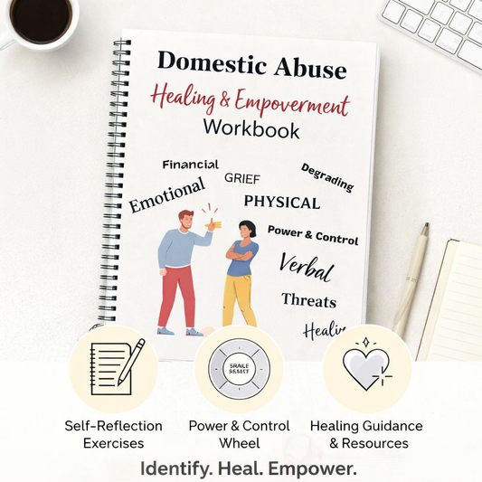 Domestic Abuse Healing & Empowerment Workbook (Digital Download)